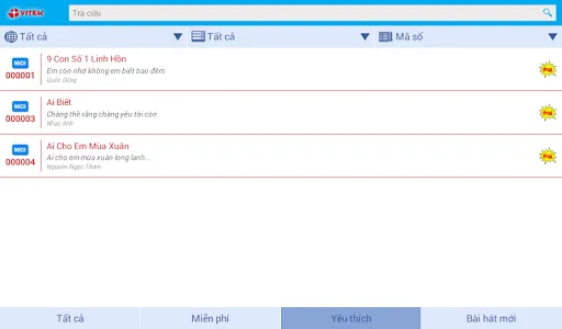 Vitek List screenshot 5