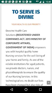 Deevine Care Solutions screenshot 6