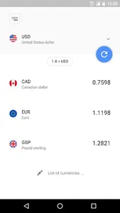 Currency screenshot 0