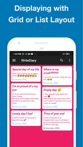 Diary with lock free - My Diar screenshot 2