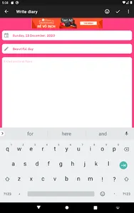 Diary with lock free - My Diar screenshot 9
