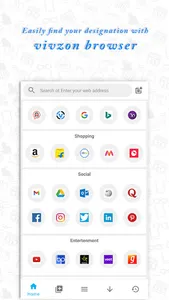 Vivzon Browser - Fast & Secure screenshot 1