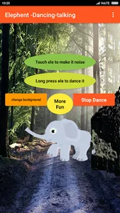 Talking elephant-Animal-Dance  screenshot 1