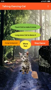 Talking Cat-Animal-Dance app screenshot 0