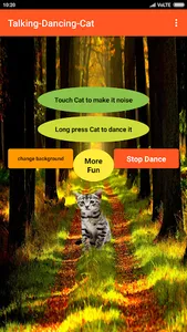 Talking Cat-Animal-Dance app screenshot 2