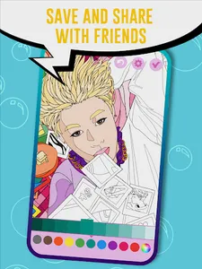 KPOP Idol BTS Coloring Book screenshot 11