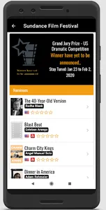 Film Festivals 2020 screenshot 6