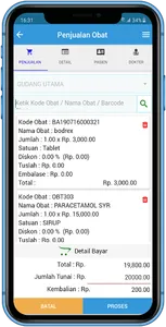 Aplikasi Apotek Klinik VMEDIS screenshot 2