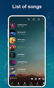 Music Player screenshot 1