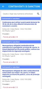 Amenzi rutiere: codul rutier screenshot 5