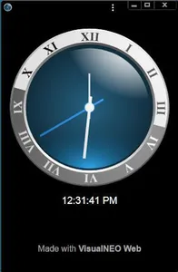 VisualNEO Analog Clock screenshot 0
