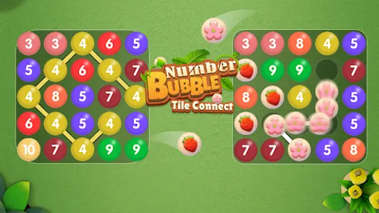 Number Bubble Tile Connect screenshot 0