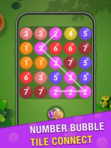 Number Bubble Tile Connect screenshot 14