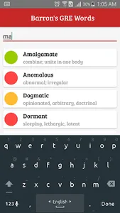 GRE Vocabulary screenshot 4