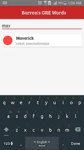 GRE Vocabulary screenshot 5
