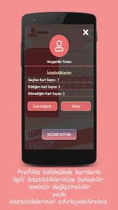 İngilizce Kelime Kartları screenshot 5