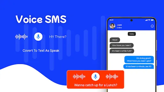 Voice SMS, Type SMS by voice screenshot 0