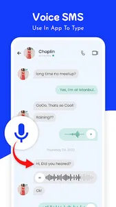 Voice SMS, Type SMS by voice screenshot 11