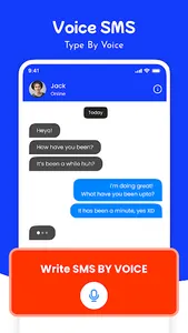 Voice SMS, Type SMS by voice screenshot 6
