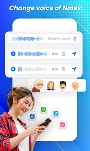 Voice changer for WhatsApp screenshot 5
