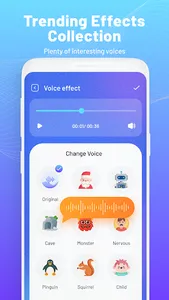 Voice Changer - Audio Editor screenshot 1