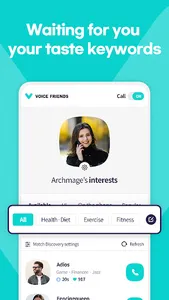 Voicefriends screenshot 1