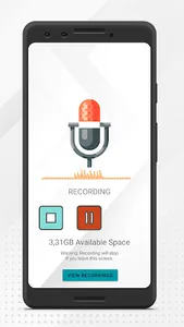 Voice Recorder Audio screenshot 1
