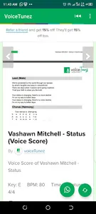 voiceTunez screenshot 2