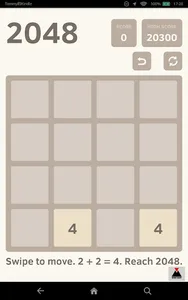 2048 screenshot 2