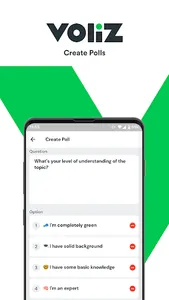 Voliz - Create Polls screenshot 0