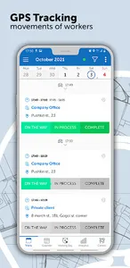GeoStatus:FSM, Time Attendance screenshot 5