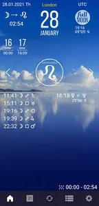 Sky Calendar 2021 screenshot 0