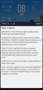Sky Calendar 2021 screenshot 6
