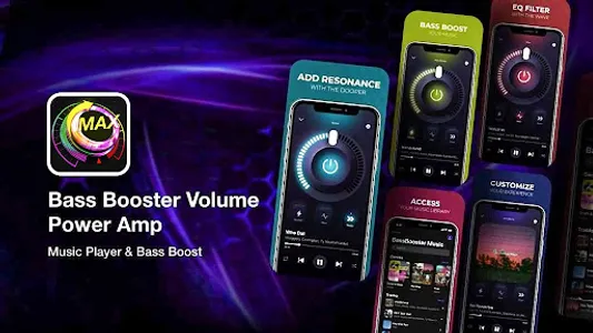 Volume Booster-Bass Eq Pro screenshot 1