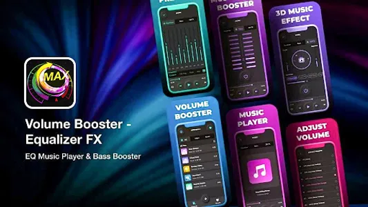 Volume Booster-Bass Eq Pro screenshot 2