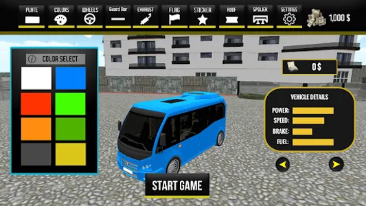 Minibus & Bus Simulation Games screenshot 15
