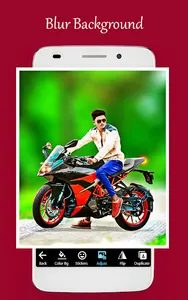 Bike photo editor and frames screenshot 3
