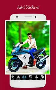 Bike photo editor and frames screenshot 4