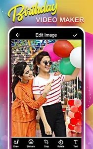 Birthday video maker with song screenshot 14