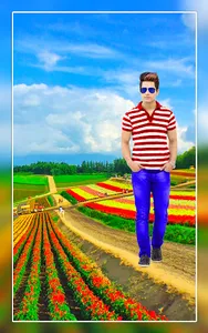 Flower hill photo editor frame screenshot 5