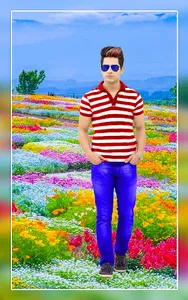 Flower hill photo editor frame screenshot 7