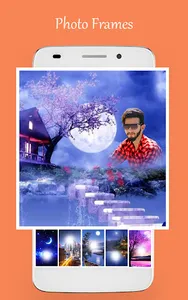 Night photo editor and frames screenshot 7