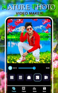 Nature photo video maker songs screenshot 5