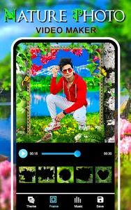 Nature photo video maker songs screenshot 6
