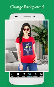 Women T shirt photo editor screenshot 3