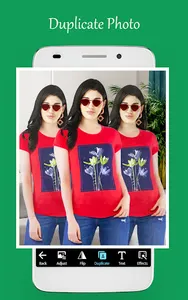 Women T shirt photo editor screenshot 6