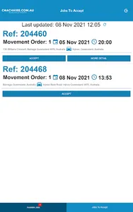 Coachhire.com.au Supplier App screenshot 11