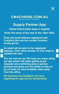 Coachhire.com.au Supplier App screenshot 4