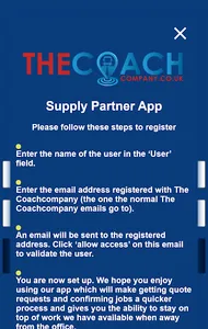 TheCoachCompanyUK Supply Partn screenshot 0