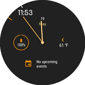 Minimalin Watch Face screenshot 1